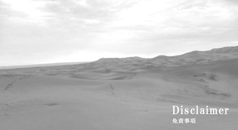 免責事項