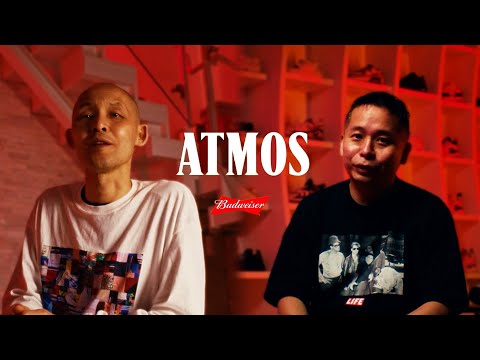 Budweiser × atmos starring KOJI (atmos Creative Director) & Hidefumi Hommyo (atmos Founder)