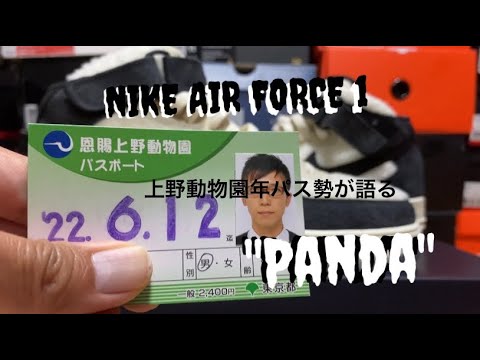 スニーカーレビュー｜NIKE AIR FORCE 1 MID Culture Day / Panda