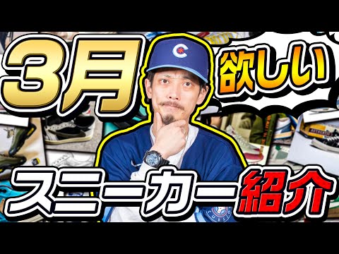 3月に欲しいと思っているスニーカーを紹介(2023年3月)