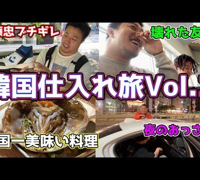 【スニ旅】日本だとプレ値5万するスニーカーが普通に買える国韓国